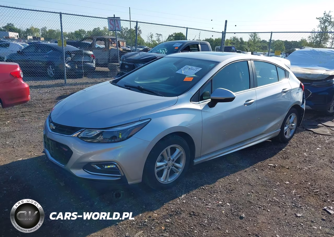 2017 Chevrolet Cruze Lt Auto VIN:3G1BE6SM2HS580118 - 2