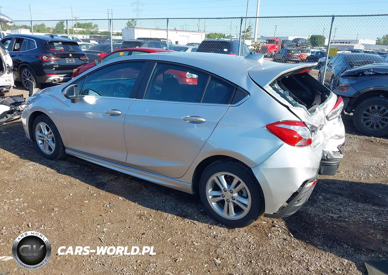 2017 Chevrolet Cruze Lt Auto VIN:3G1BE6SM2HS580118 - 3