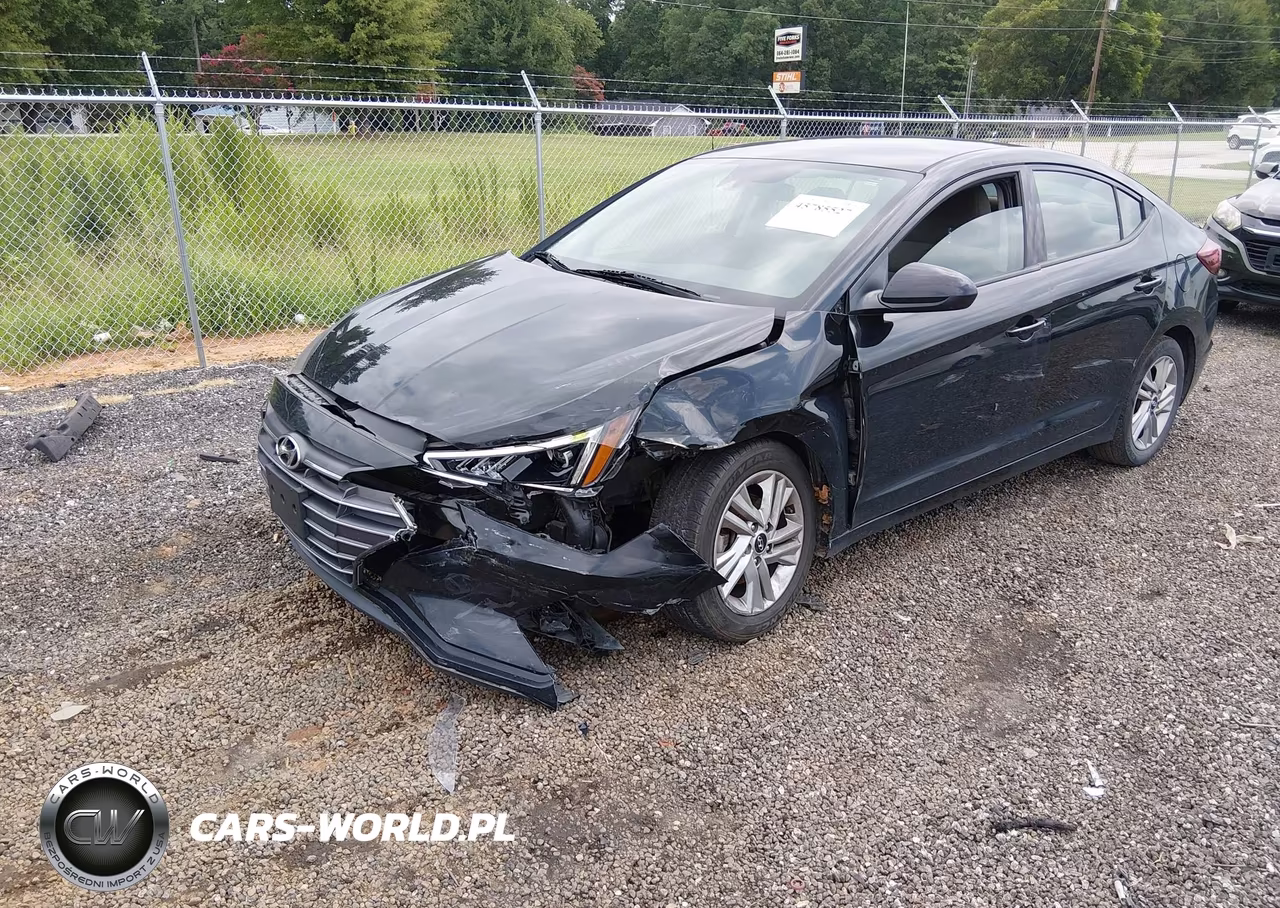 2020 Hyundai Elantra Sel VIN:5NPD84LF9LH628583 - 2