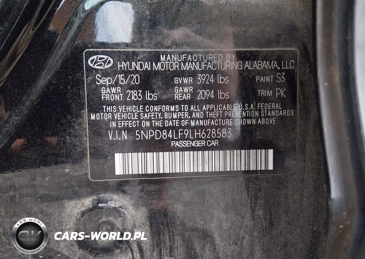 2020 Hyundai Elantra Sel VIN:5NPD84LF9LH628583 - 9
