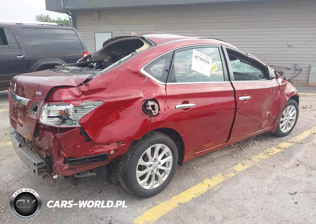 2018 Nissan Sentra Sv VIN:3N1AB7AP3JY279652 - 4