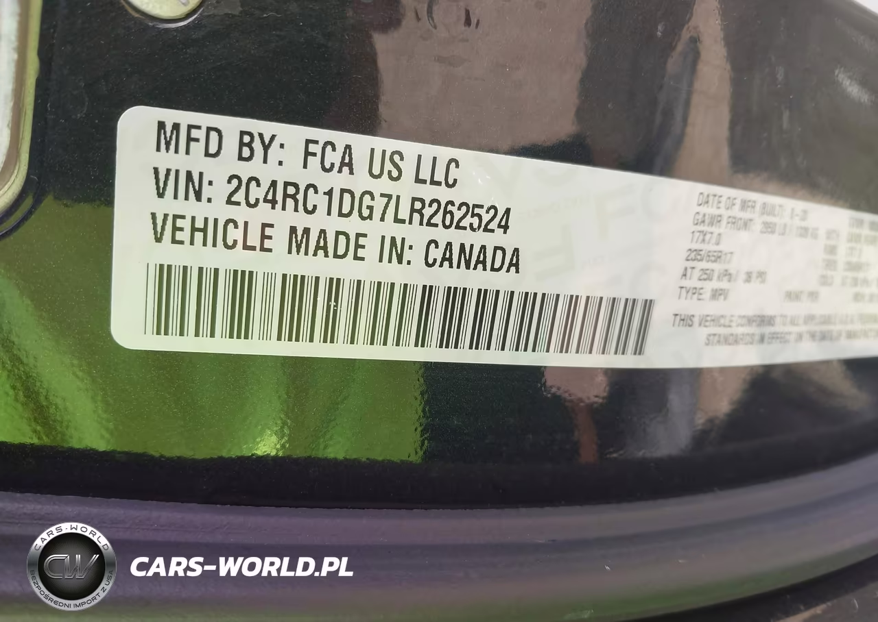 2020 Chrysler Voyager Lxi VIN:2C4RC1DG7LR262524 - 9