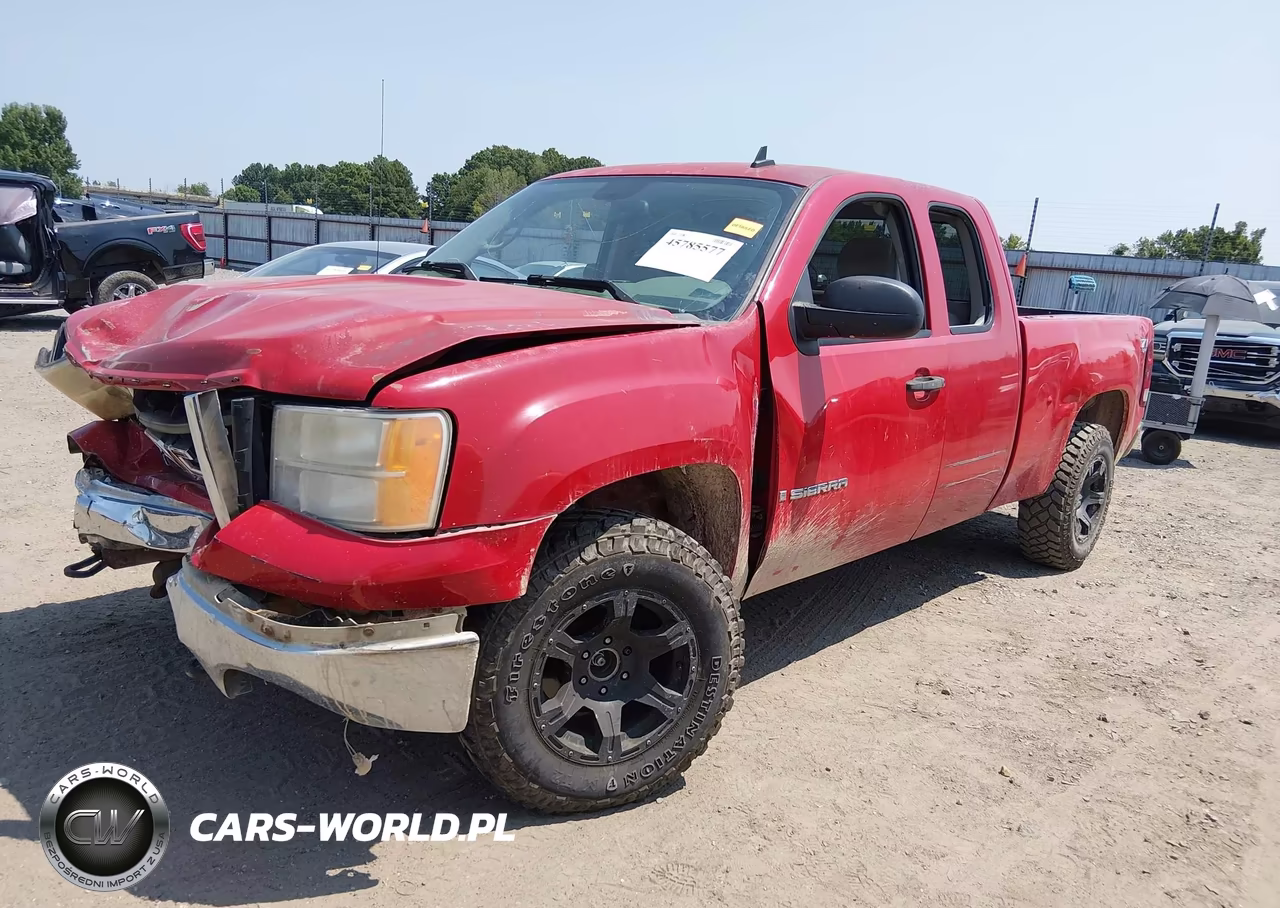 2008 GMC Sierra 1500 Sle1 VIN:2GTEK19J281243455 - 2