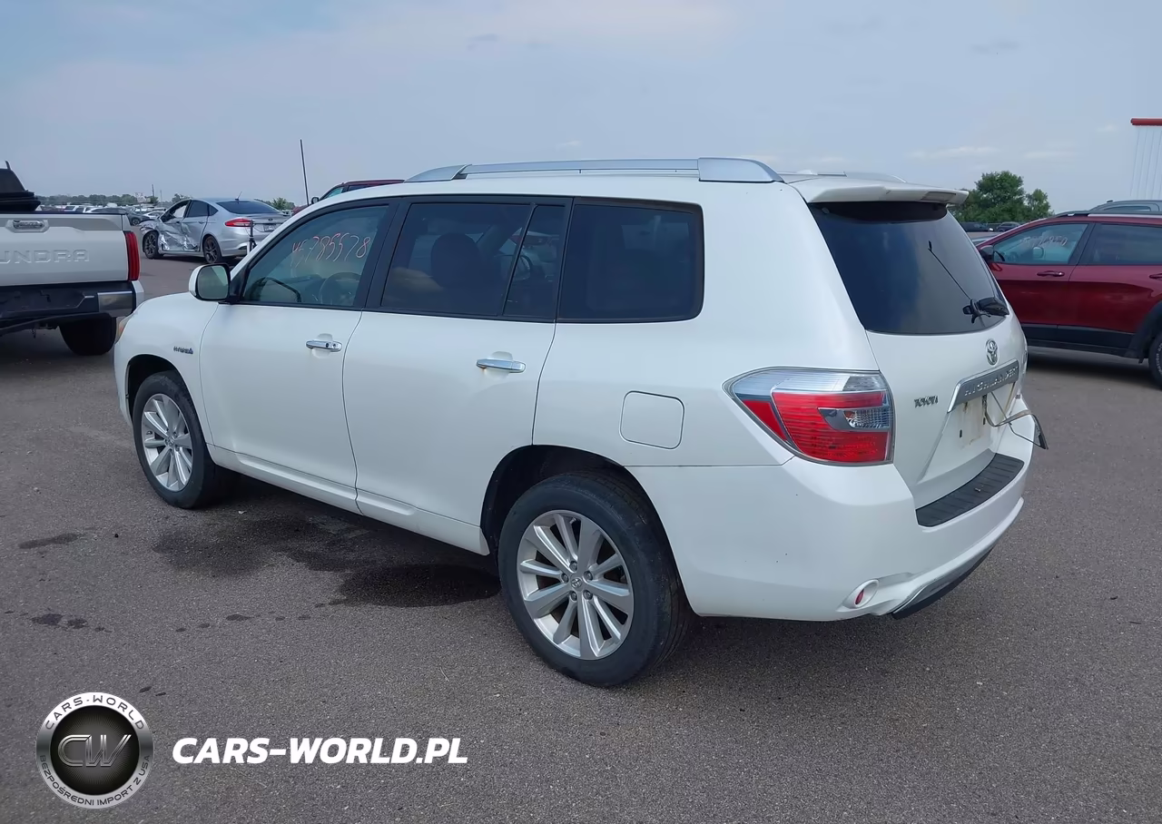 2009 Toyota Highlander Hybrid Limited VIN:JTEEW44AX92028691 - 3