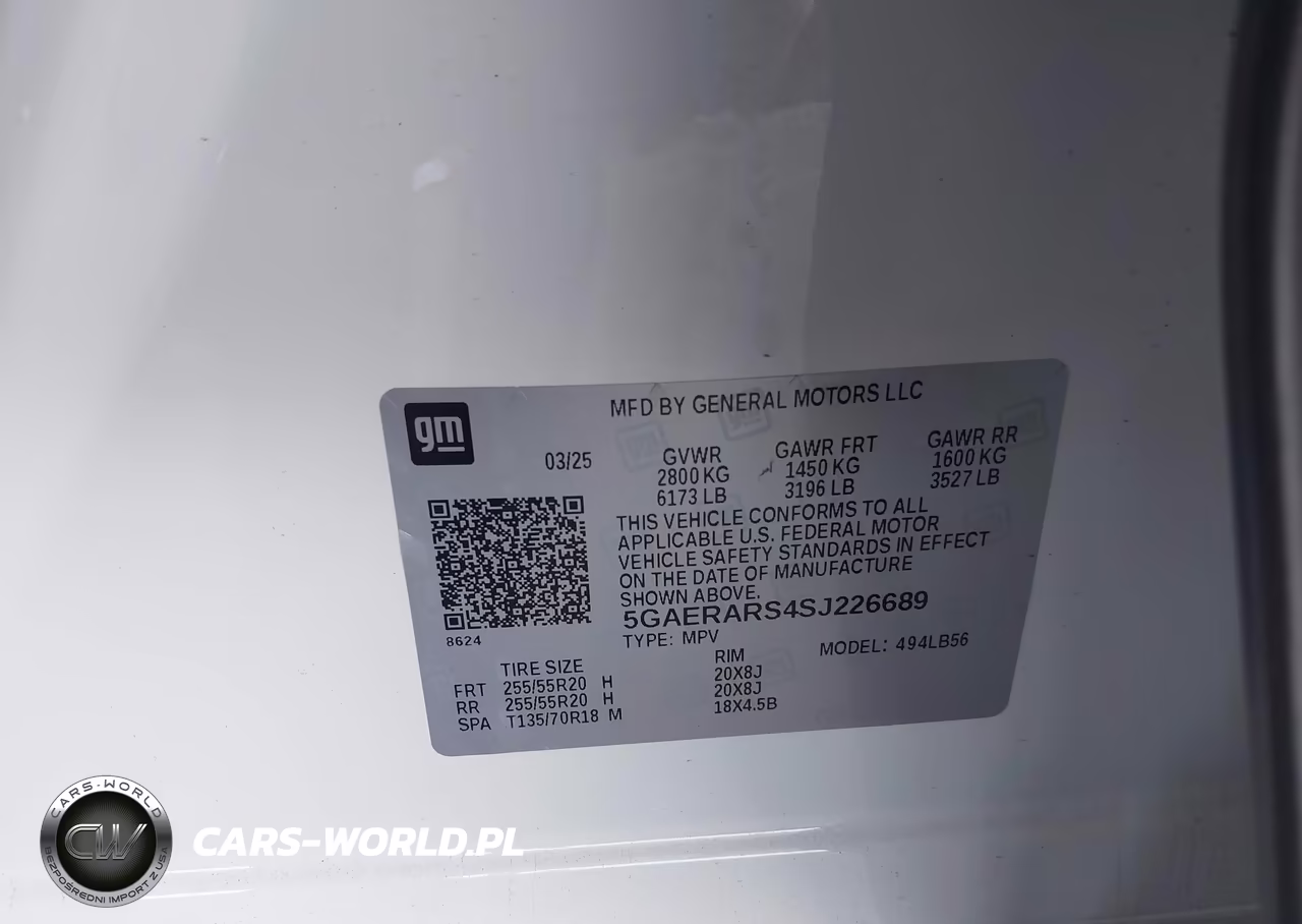 2025 Buick Enclave Preferred Fwd VIN:5GAERARS4SJ226689 - 9