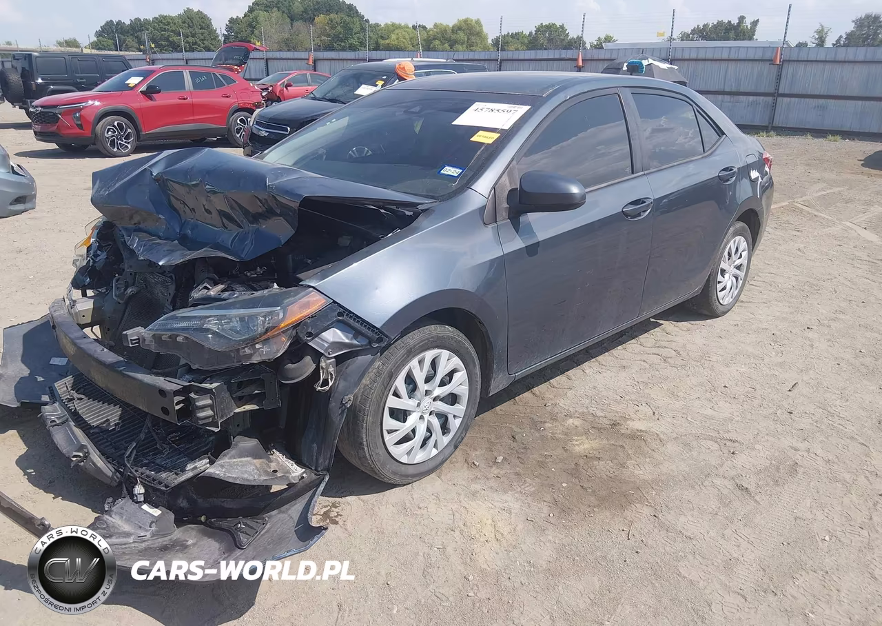 2019 Toyota Corolla Le VIN:5YFBURHE1KP876151 - 2