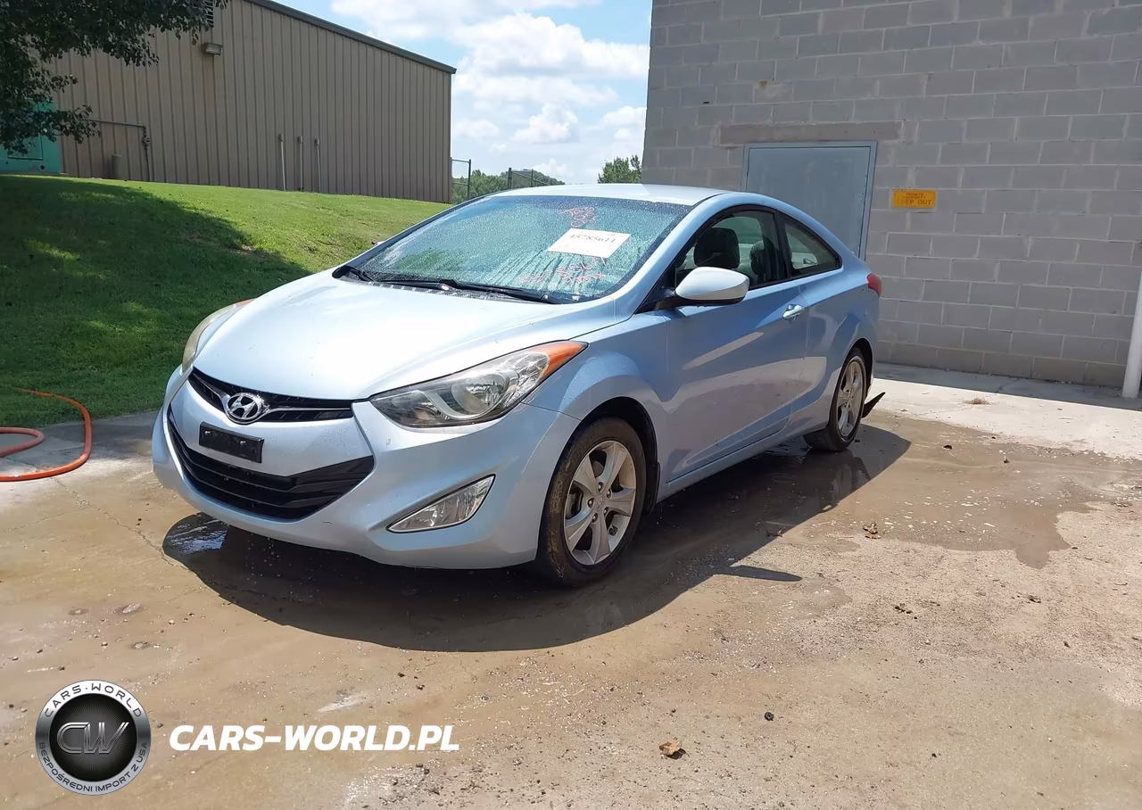 2013 Hyundai Elantra Gs VIN:KMHDH6AE4DU008331 - 2