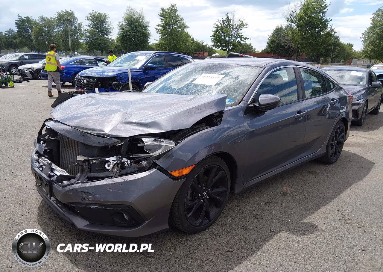 2020 Honda Civic Sport VIN:2HGFC2F87LH532115 - 2