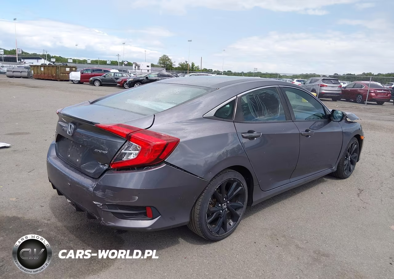 2020 Honda Civic Sport VIN:2HGFC2F87LH532115 - 4