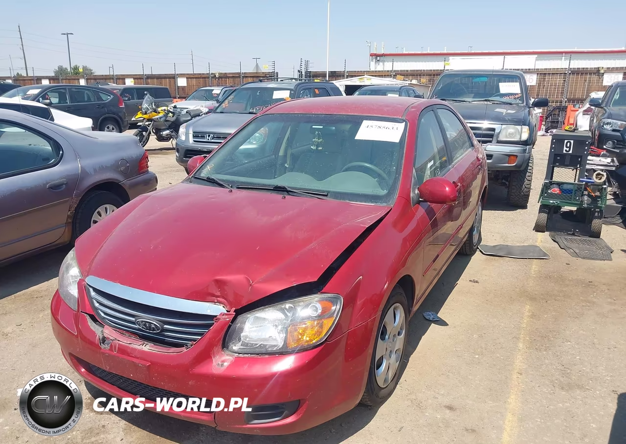 2009 Kia Spectra Ex VIN:KNAFE221895634098 - 2