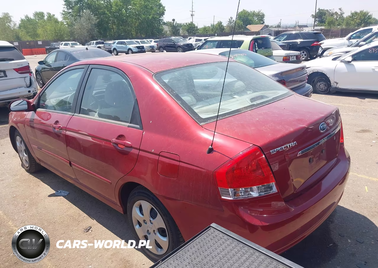 2009 Kia Spectra Ex VIN:KNAFE221895634098 - 3