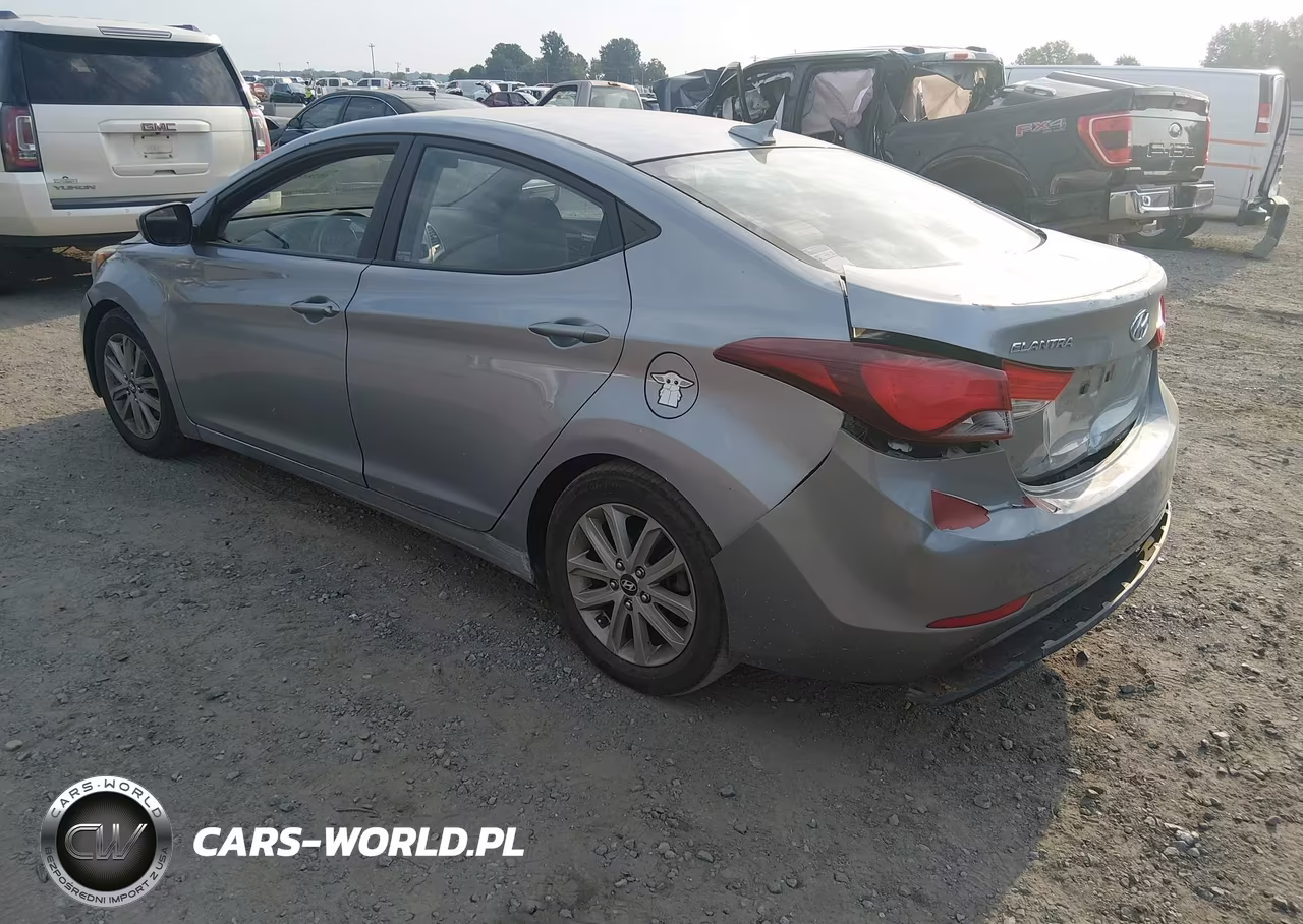 2016 Hyundai Elantra Se VIN:5NPDH4AE2GH731022 - 3