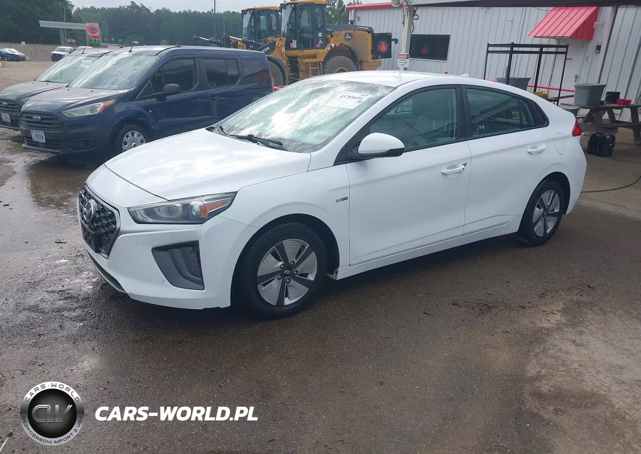2020 Hyundai Ioniq Hybrid Blue VIN:KMHC65LC4LU219485 - 2