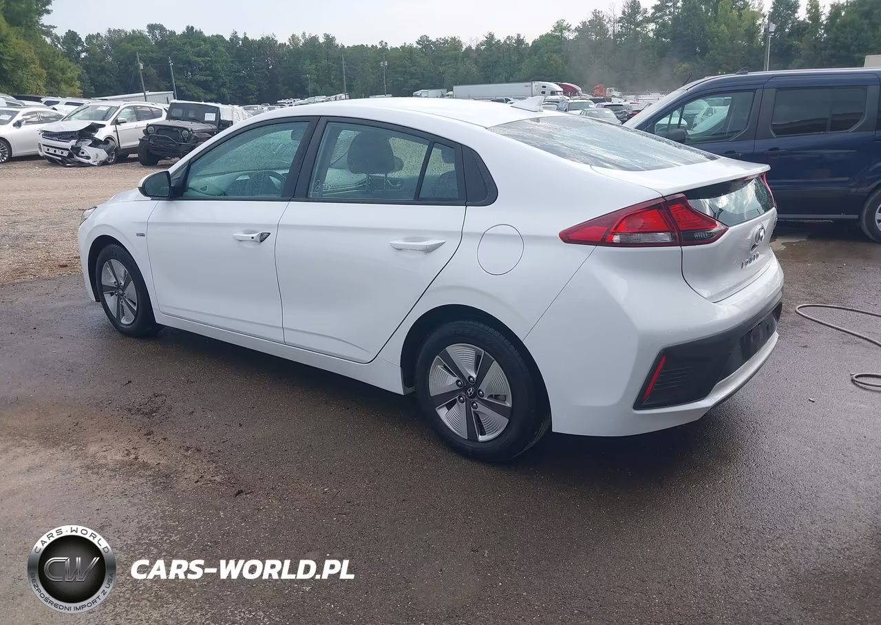 2020 Hyundai Ioniq Hybrid Blue VIN:KMHC65LC4LU219485 - 3