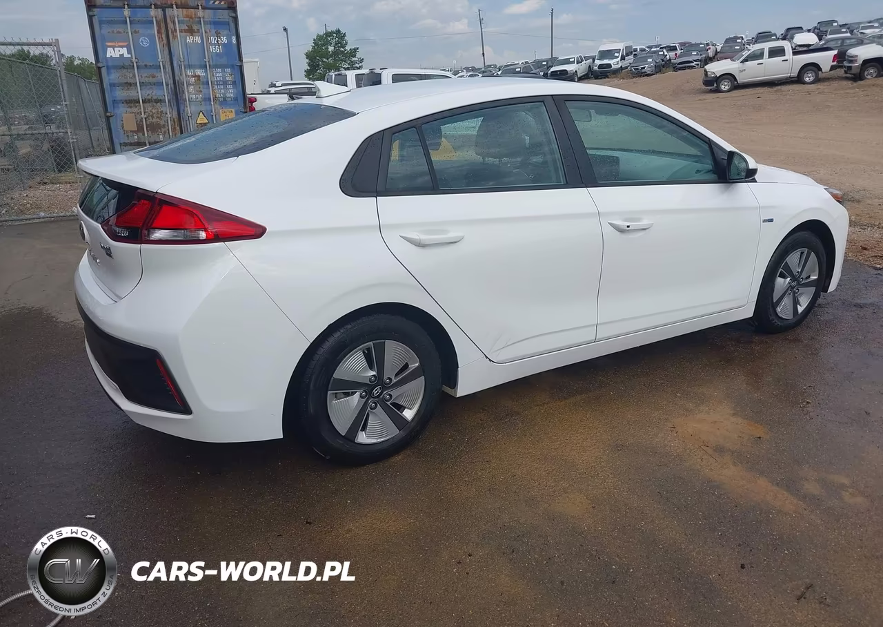 2020 Hyundai Ioniq Hybrid Blue VIN:KMHC65LC4LU219485 - 4