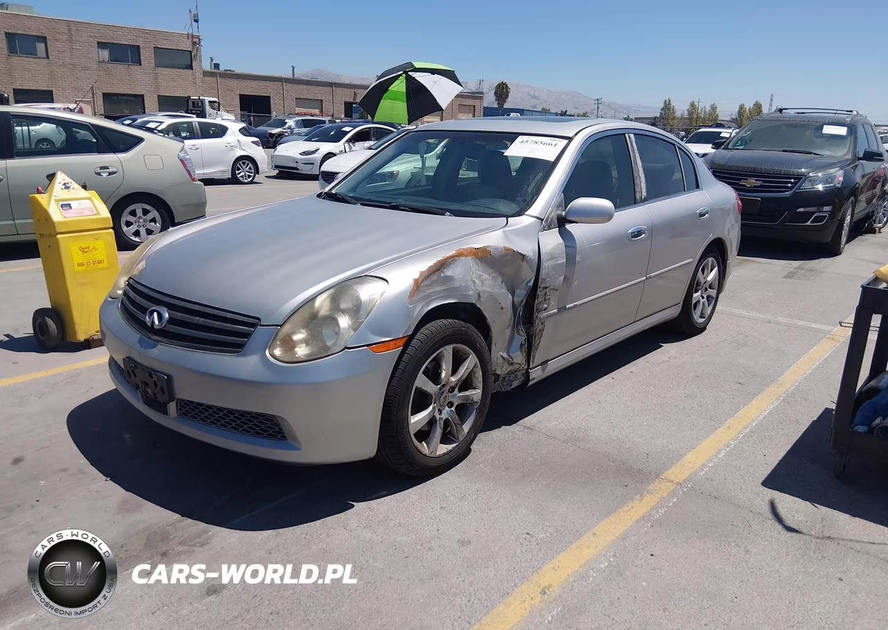 2005 Infiniti G35X VIN:JNKCV51F55M308312 - 2