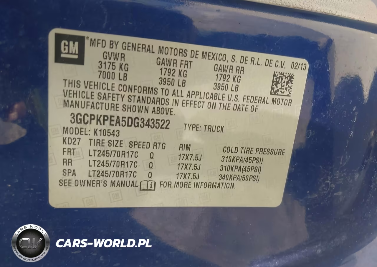 2013 Chevrolet Silverado 1500 Work Truck VIN:3GCPKPEA5DG343522 - 9