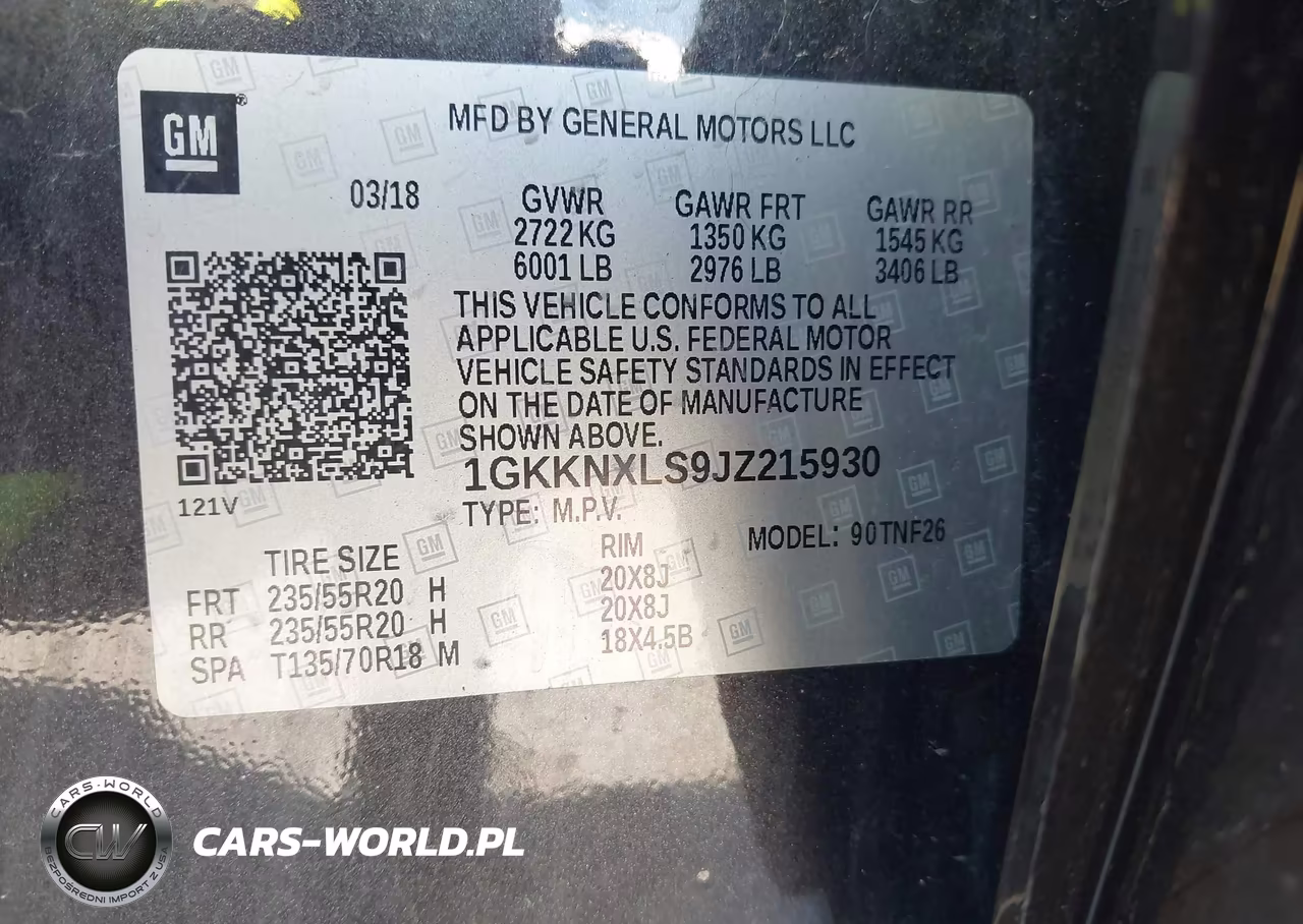 2018 GMC Acadia Denali VIN:1GKKNXLS9JZ215930 - 9