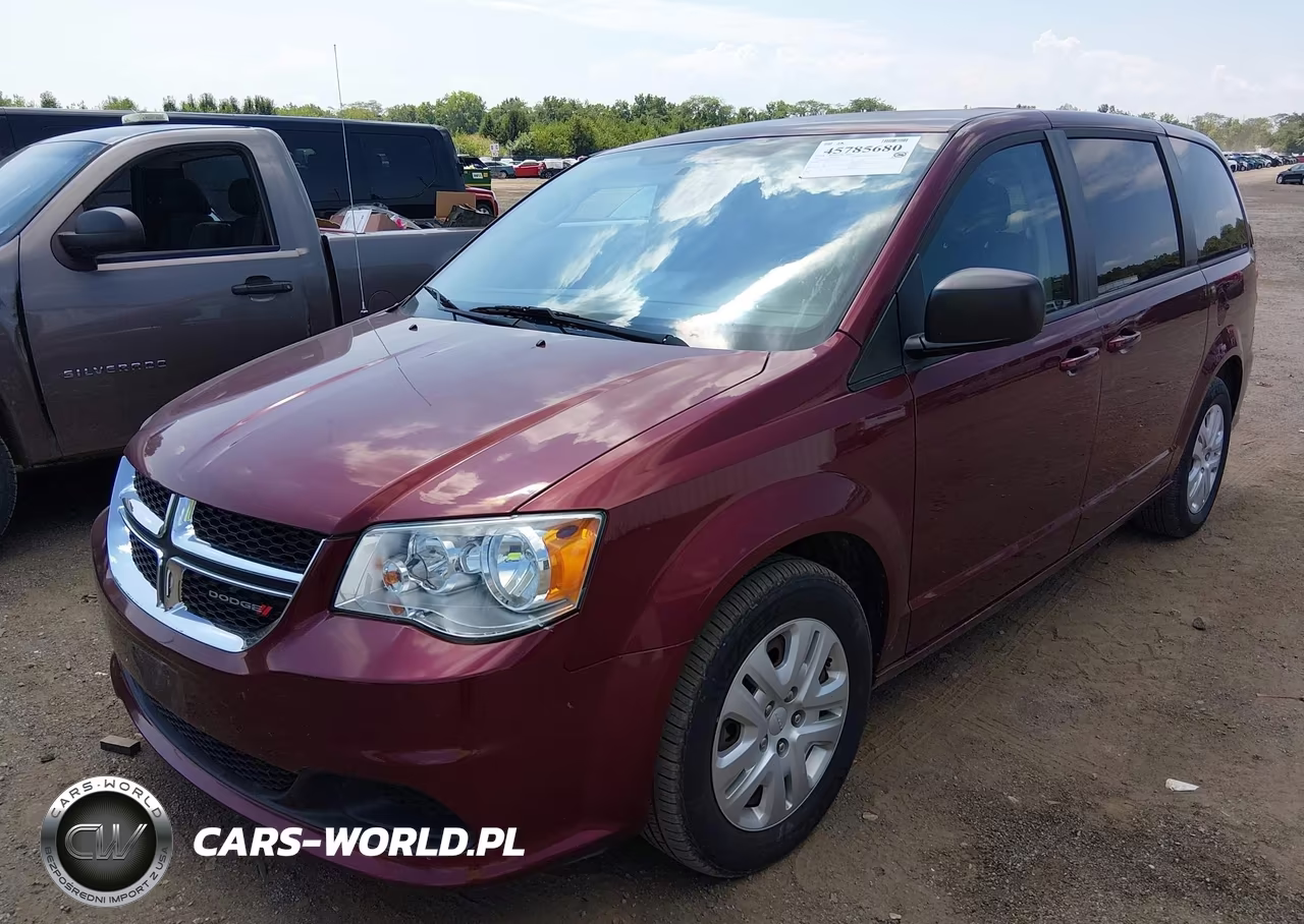 2018 Dodge Grand Caravan Se VIN:2C4RDGBG2JR254878 - 2