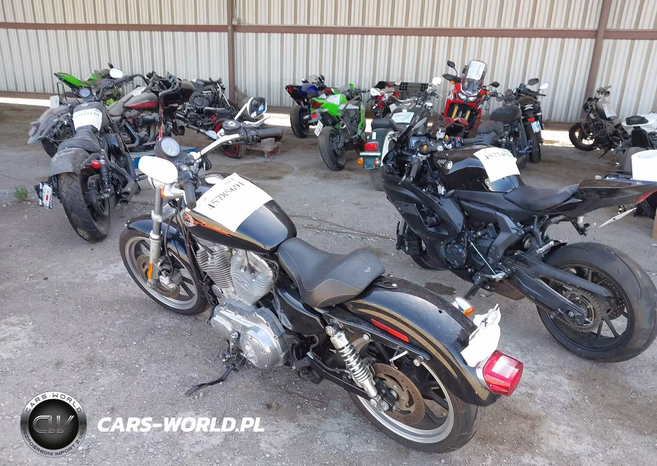 2012 Harley-Davidson Xl883 Superlow VIN:1HD4CR239CC417865 - 3