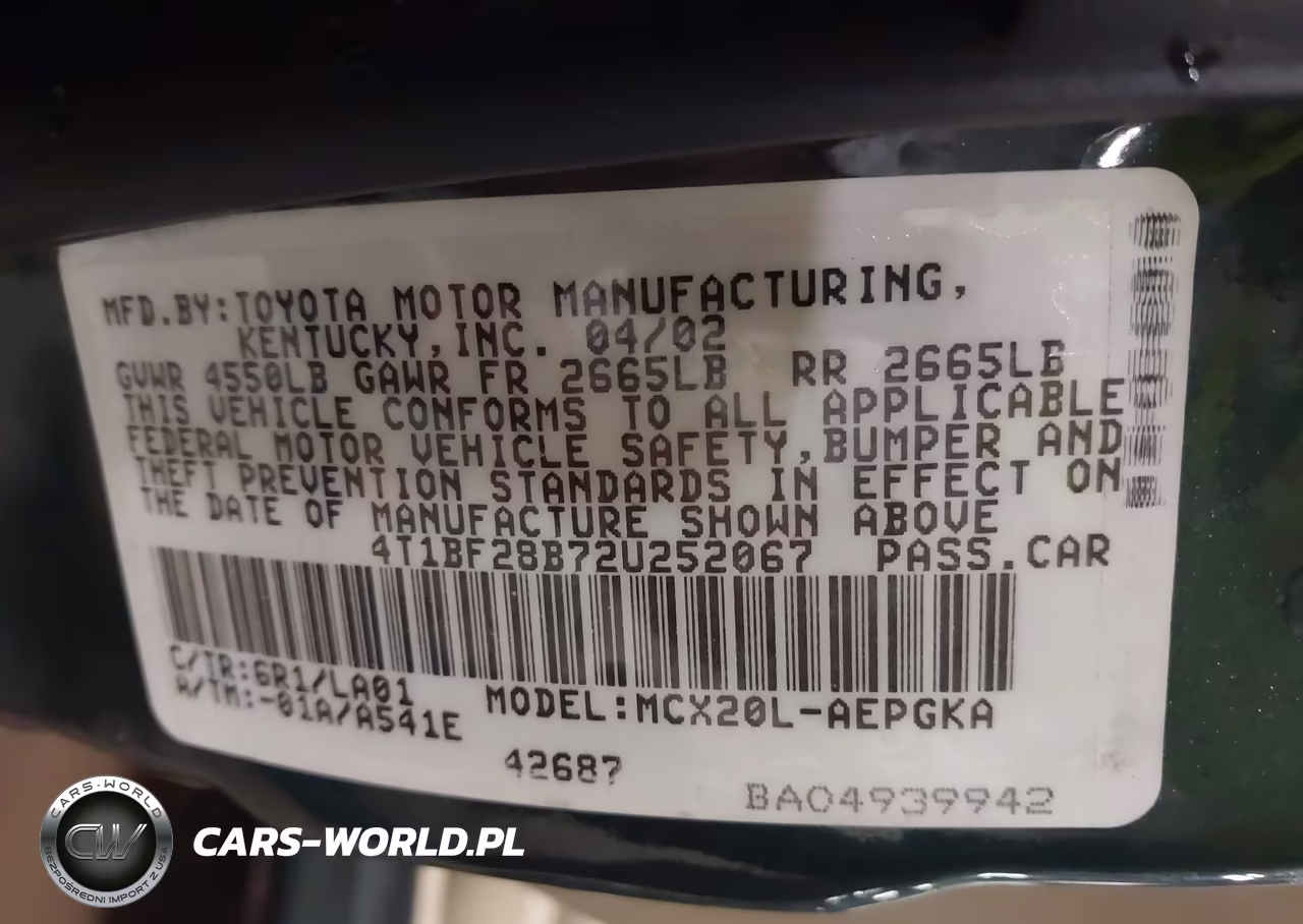 2002 Toyota Avalon Xls VIN:4T1BF28B72U252067 - 9