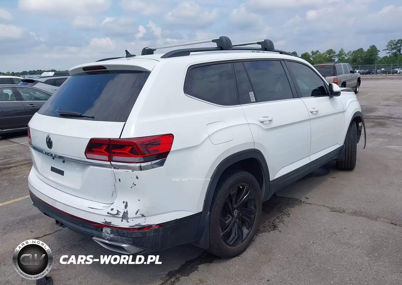 2022 Volkswagen Atlas 3.6L V6 Se W-Technology VIN:1V2JR2CA7NC541917 - 4