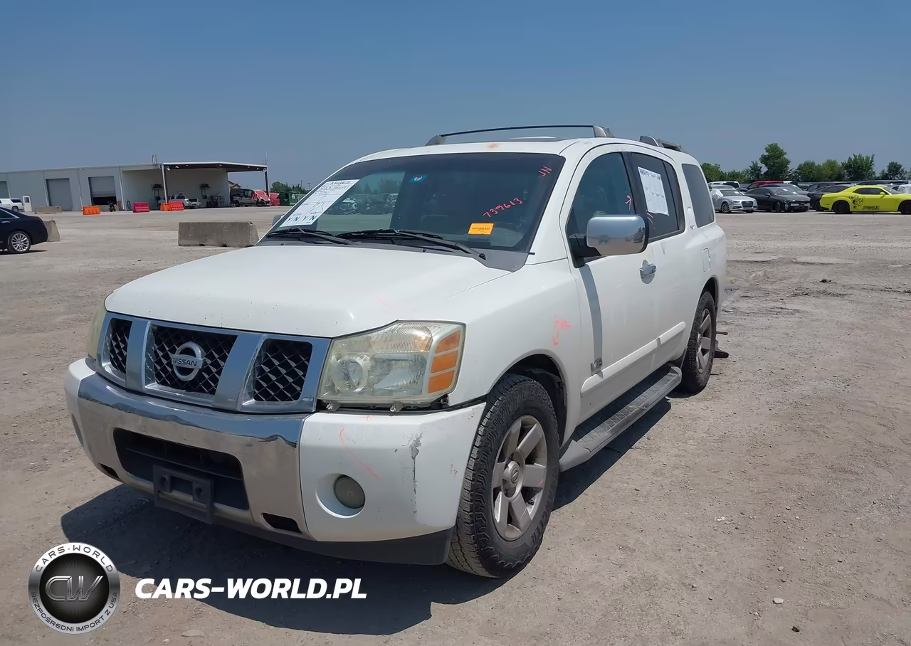 2006 Nissan Armada Le VIN:5N1AA08A36N739613 - 2