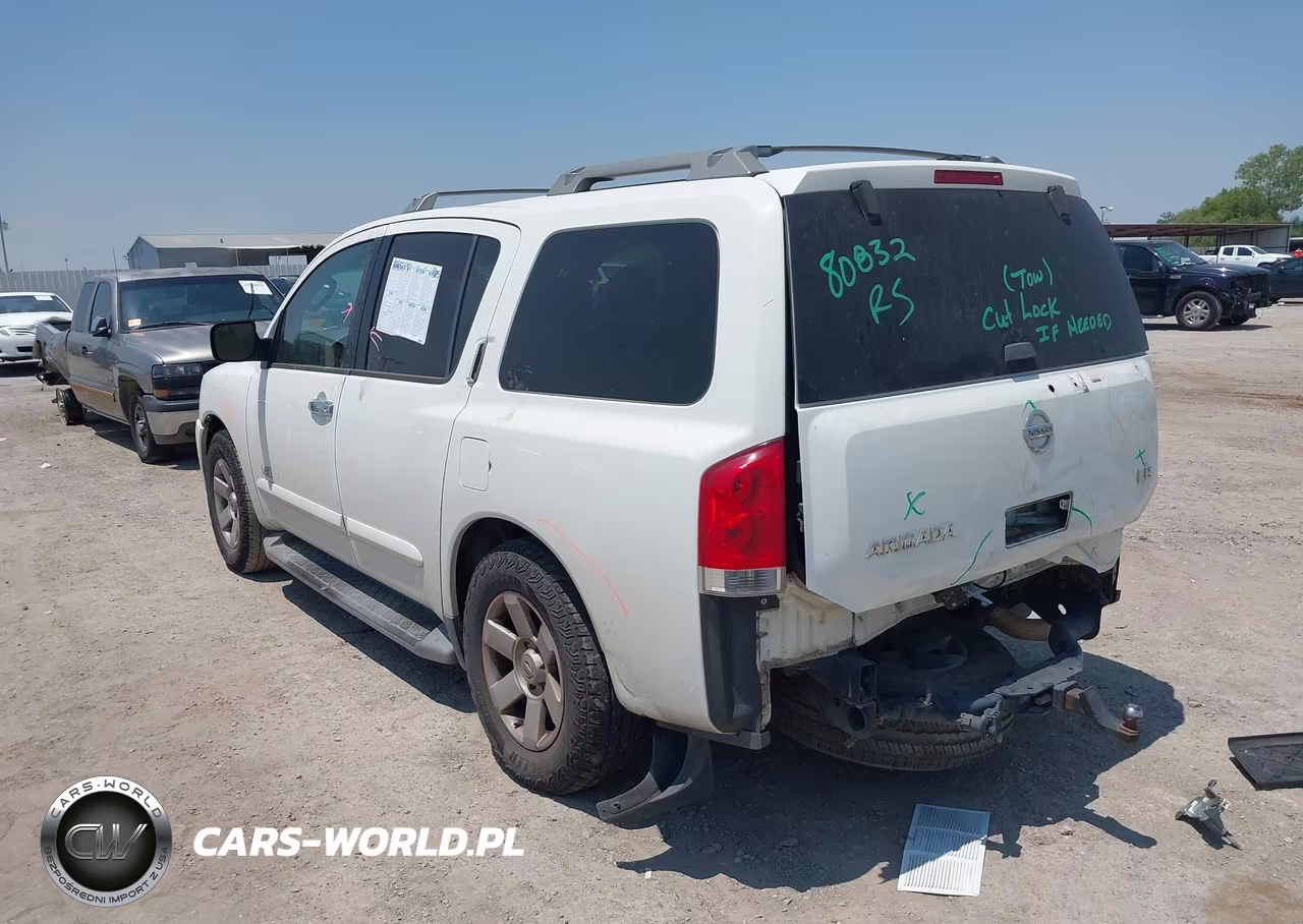 2006 Nissan Armada Le VIN:5N1AA08A36N739613 - 3
