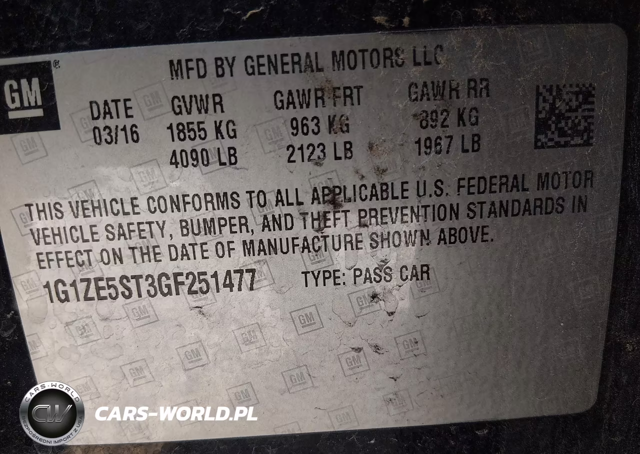2016 Chevrolet Malibu 1Lt VIN:1G1ZE5ST3GF251477 - 9