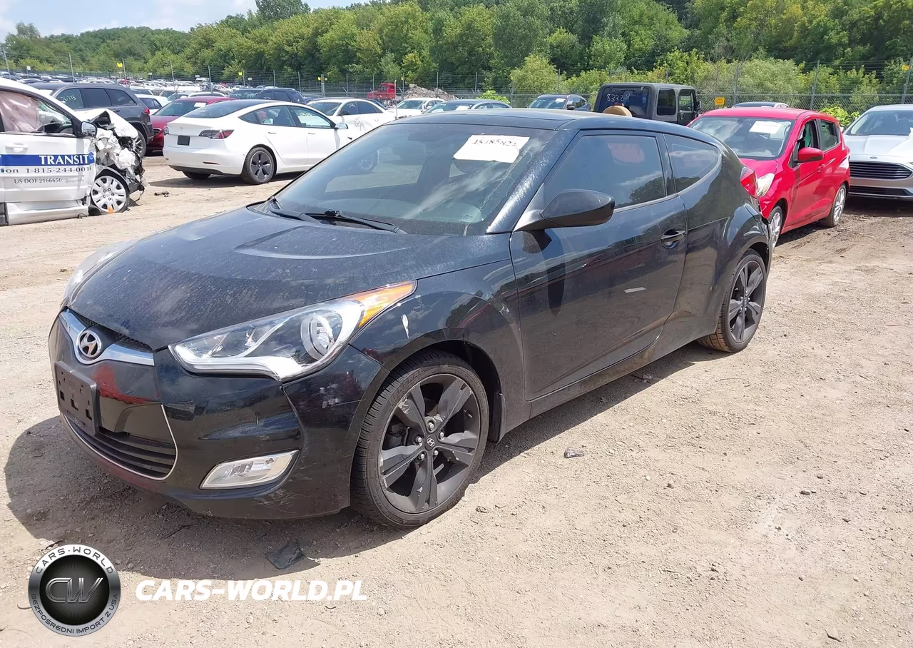 2017 Hyundai Veloster Value Edition VIN:KMHTC6AD0HU320167 - 2