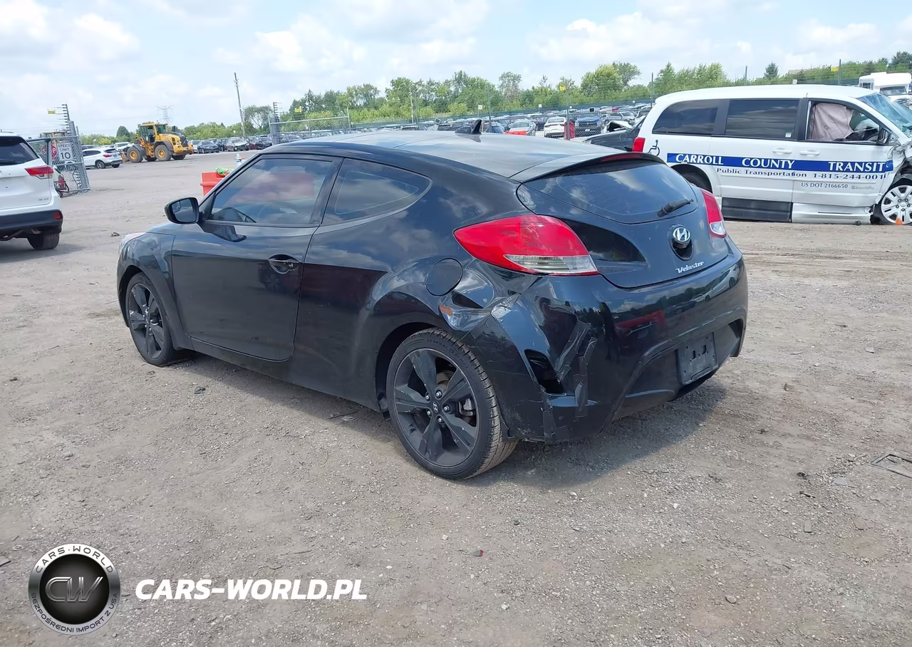 2017 Hyundai Veloster Value Edition VIN:KMHTC6AD0HU320167 - 3