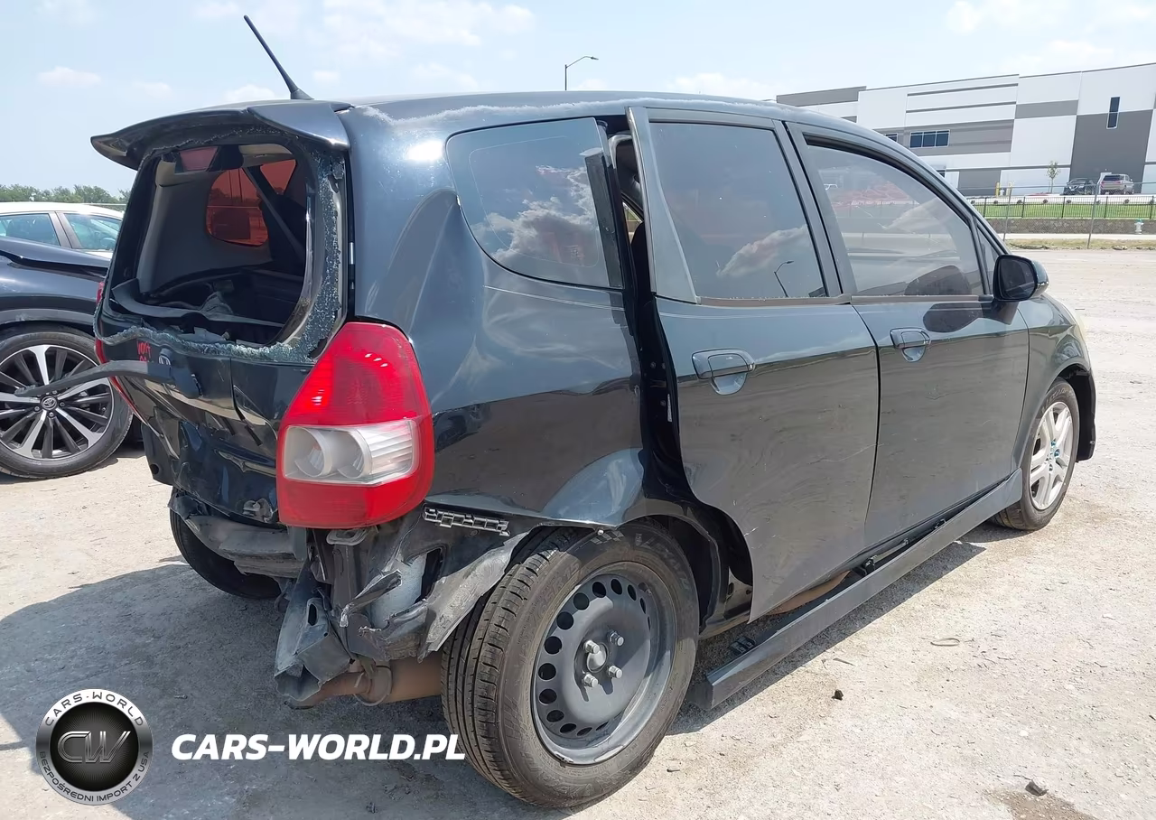 2007 Honda Fit Sport VIN:JHMGD38647S024473 - 6