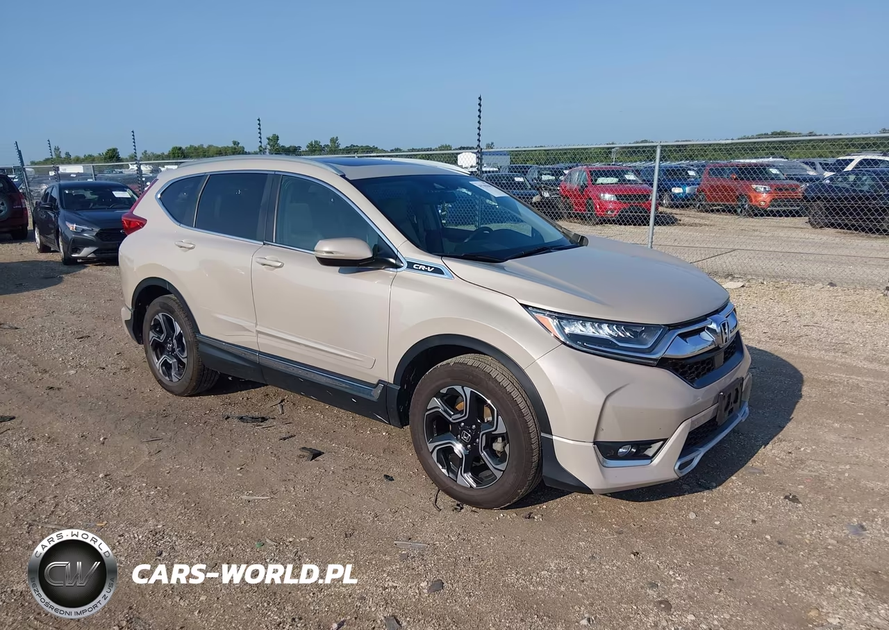 2017 Honda Cr-V Touring VIN:5J6RW2H92HL049161 - 1