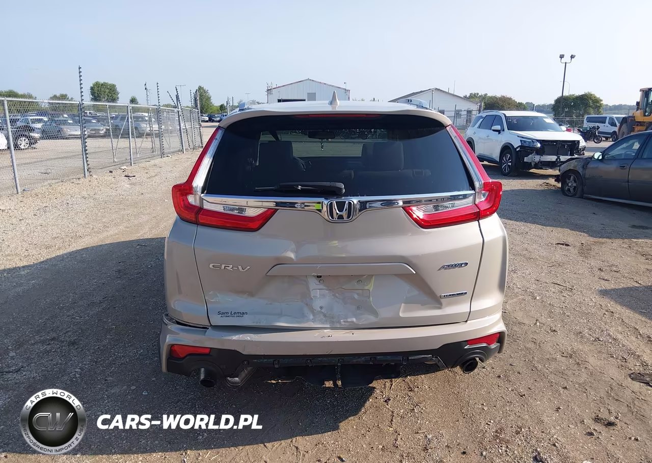 2017 Honda Cr-V Touring VIN:5J6RW2H92HL049161 - 16