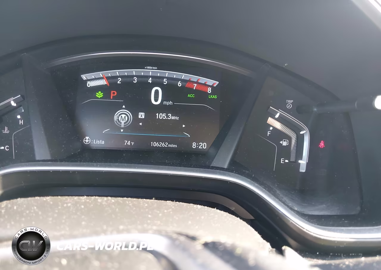 2017 Honda Cr-V Touring VIN:5J6RW2H92HL049161 - 7