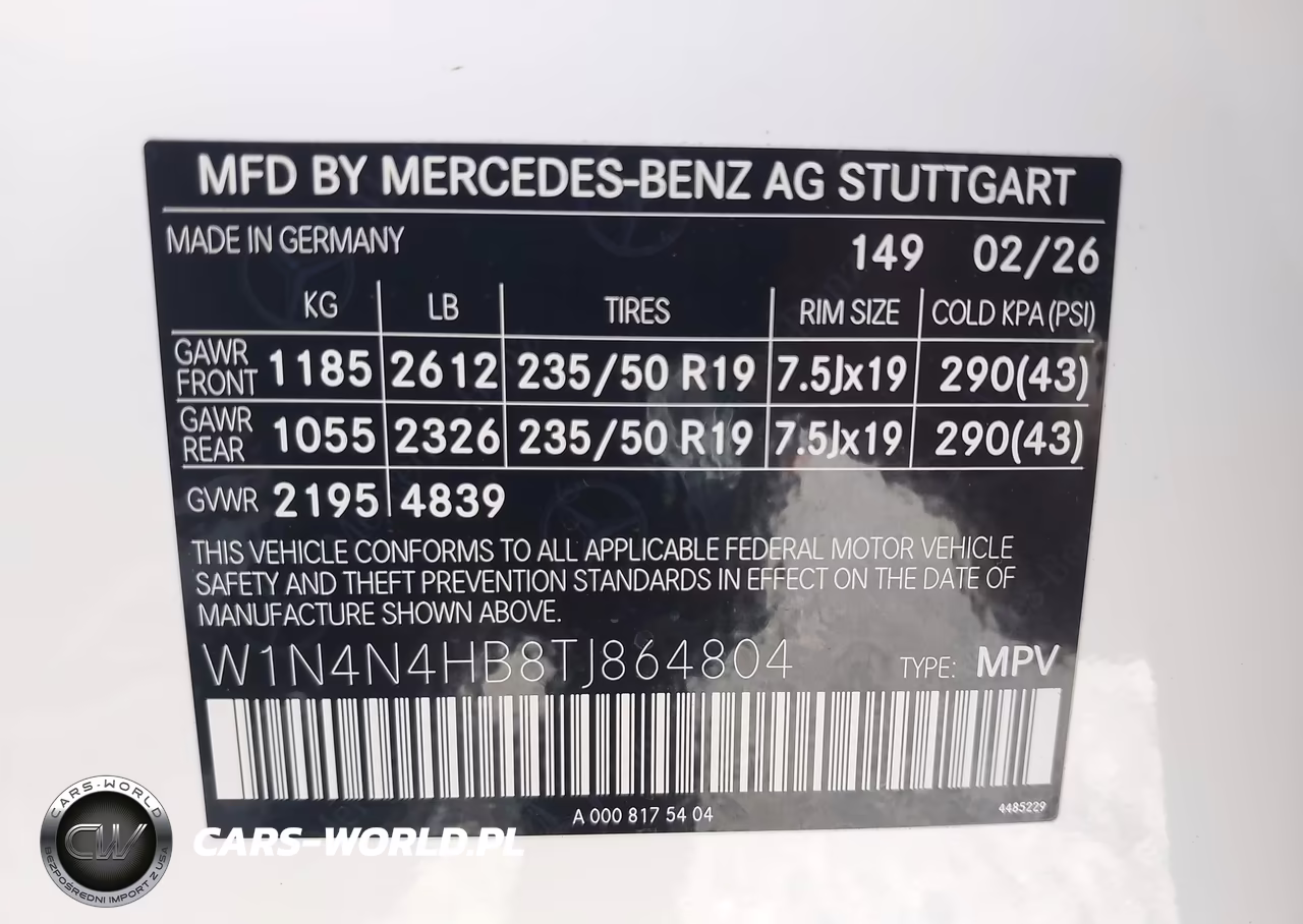 2026 Mercedes-Benz Gla 250 4Matic VIN:W1N4N4HB8TJ864804 - 9