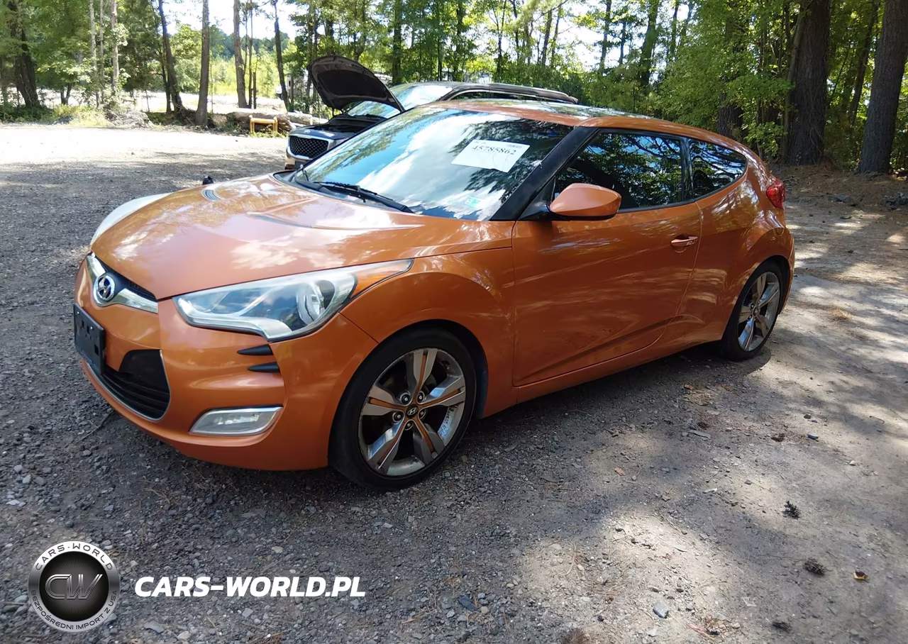 2012 Hyundai Veloster Base W-Black VIN:KMHTC6AD3CU057598 - 2