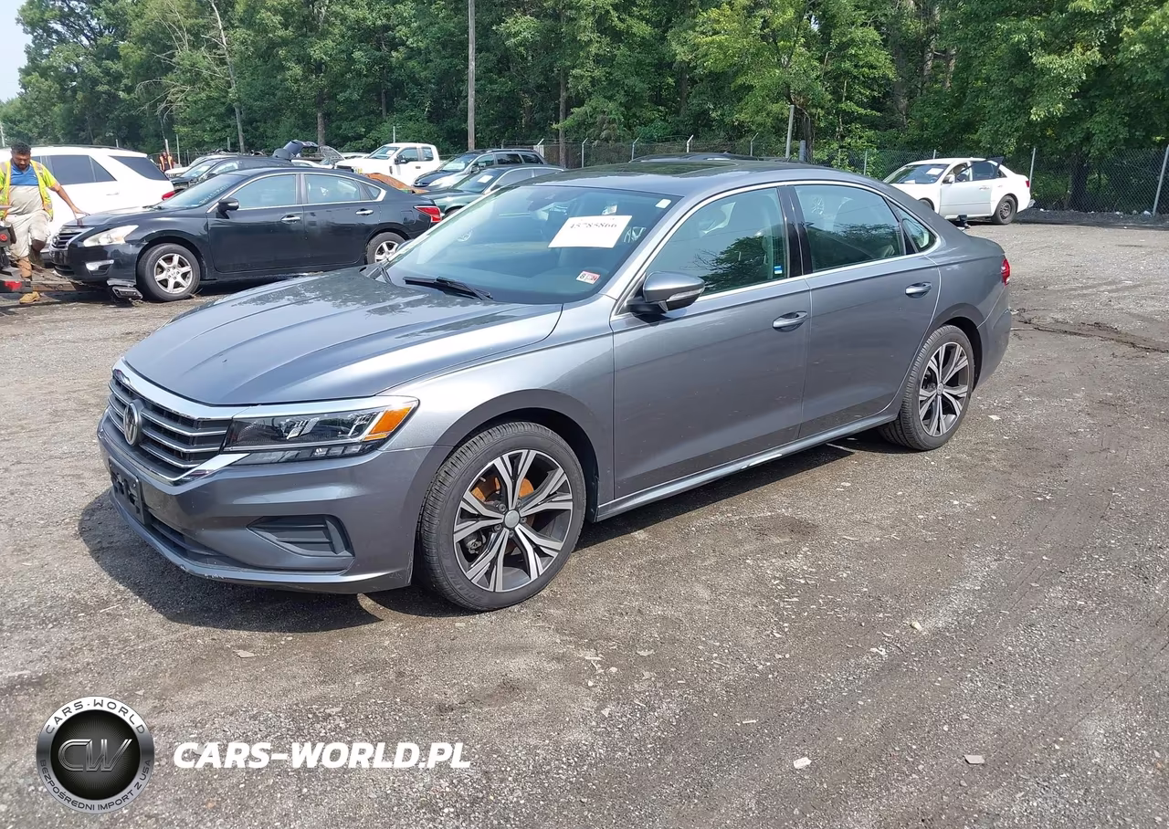 2021 Volkswagen Passat 2.0T Se VIN:1VWSA7A38MC016858 - 2