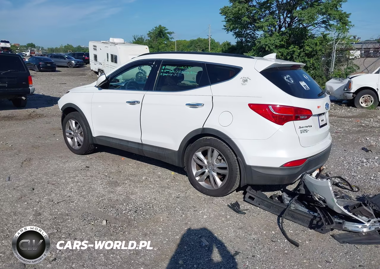 2014 Hyundai Santa Fe Sport 2.0L Turbo VIN:5XYZU3LA8EG164714 - 3