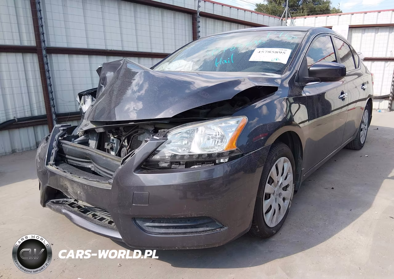2014 Nissan Sentra S VIN:3N1AB7AP9EL634343 - 2