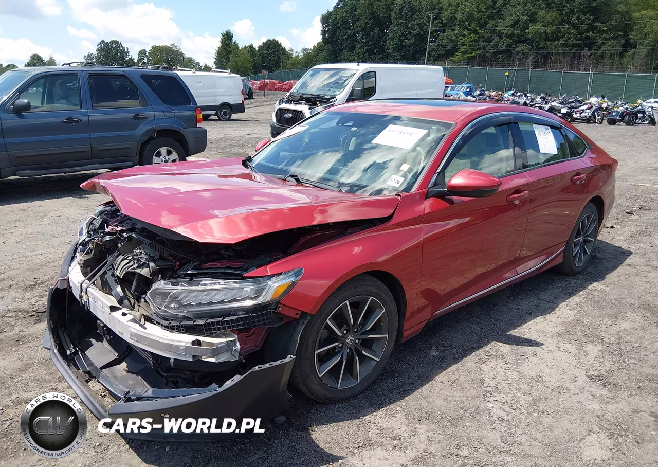 2022 Honda Accord Ex-L VIN:1HGCV1F53NA006448 - 2