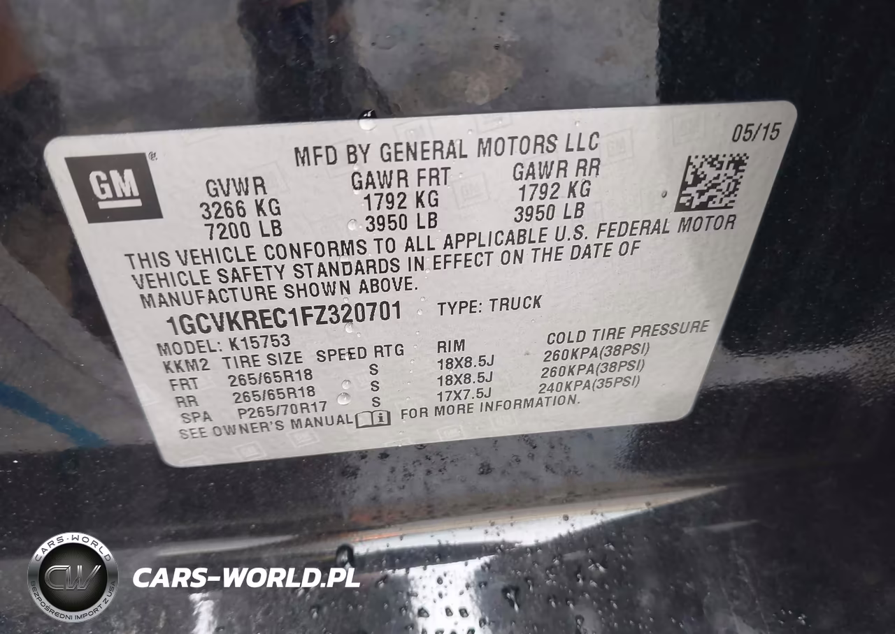 2015 Chevrolet Silverado 1500 Lt VIN:1GCVKREC1FZ320701 - 9