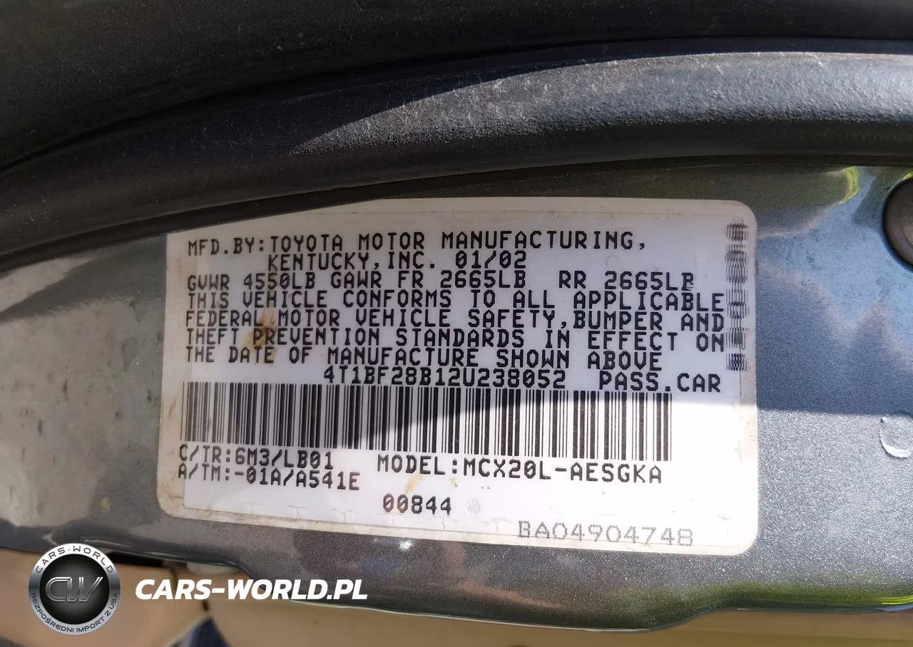 2002 Toyota Avalon Xls VIN:4T1BF28B12U238052 - 9