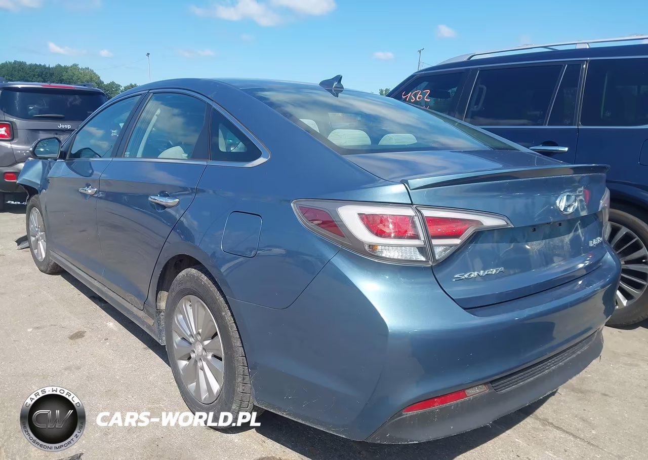 2016 Hyundai Sonata Hybrid Se VIN:KMHE24L1XGA032496 - 3