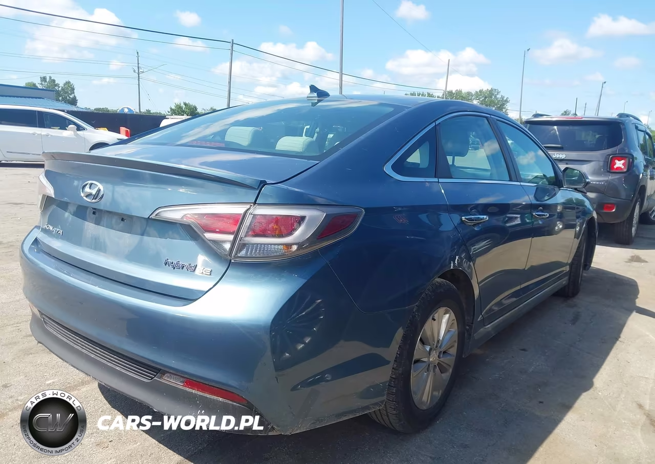 2016 Hyundai Sonata Hybrid Se VIN:KMHE24L1XGA032496 - 4