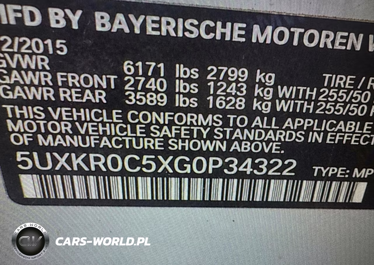 2016 BMW X5 xDrive35I VIN:5UXKR0C5XG0P34322 - 9
