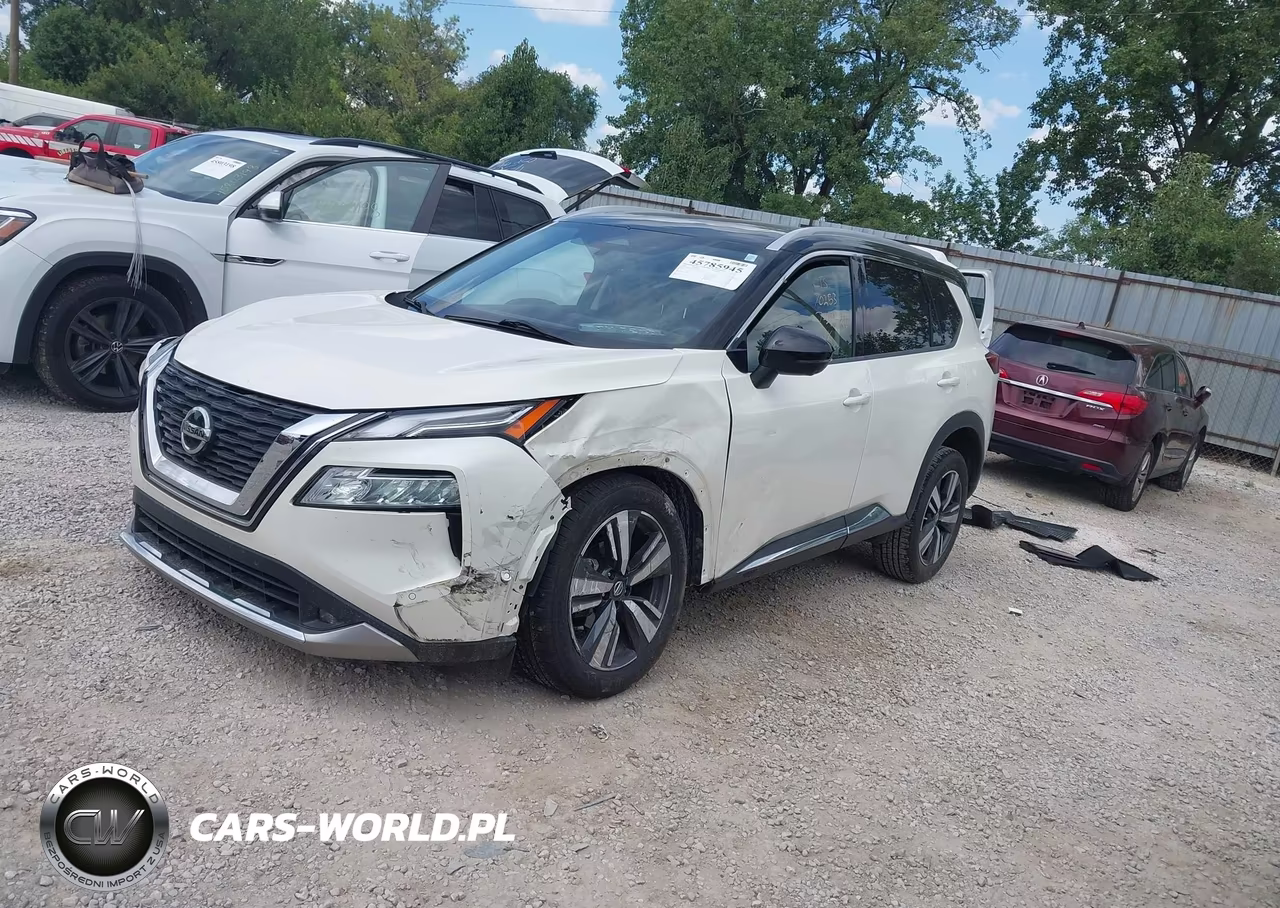 2021 Nissan Rogue Platinum Intelligent Awd VIN:JN8AT3DD1MW310644 - 2