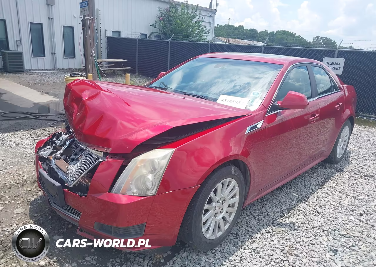 2013 Cadillac Cts Luxury VIN:1G6DE5E53D0158202 - 2