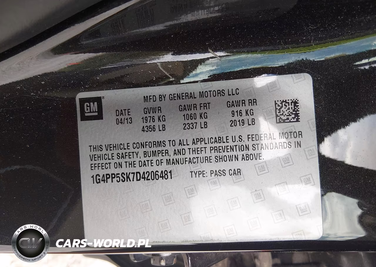 2013 Buick Verano VIN:1G4PP5SK7D4206481 - 9