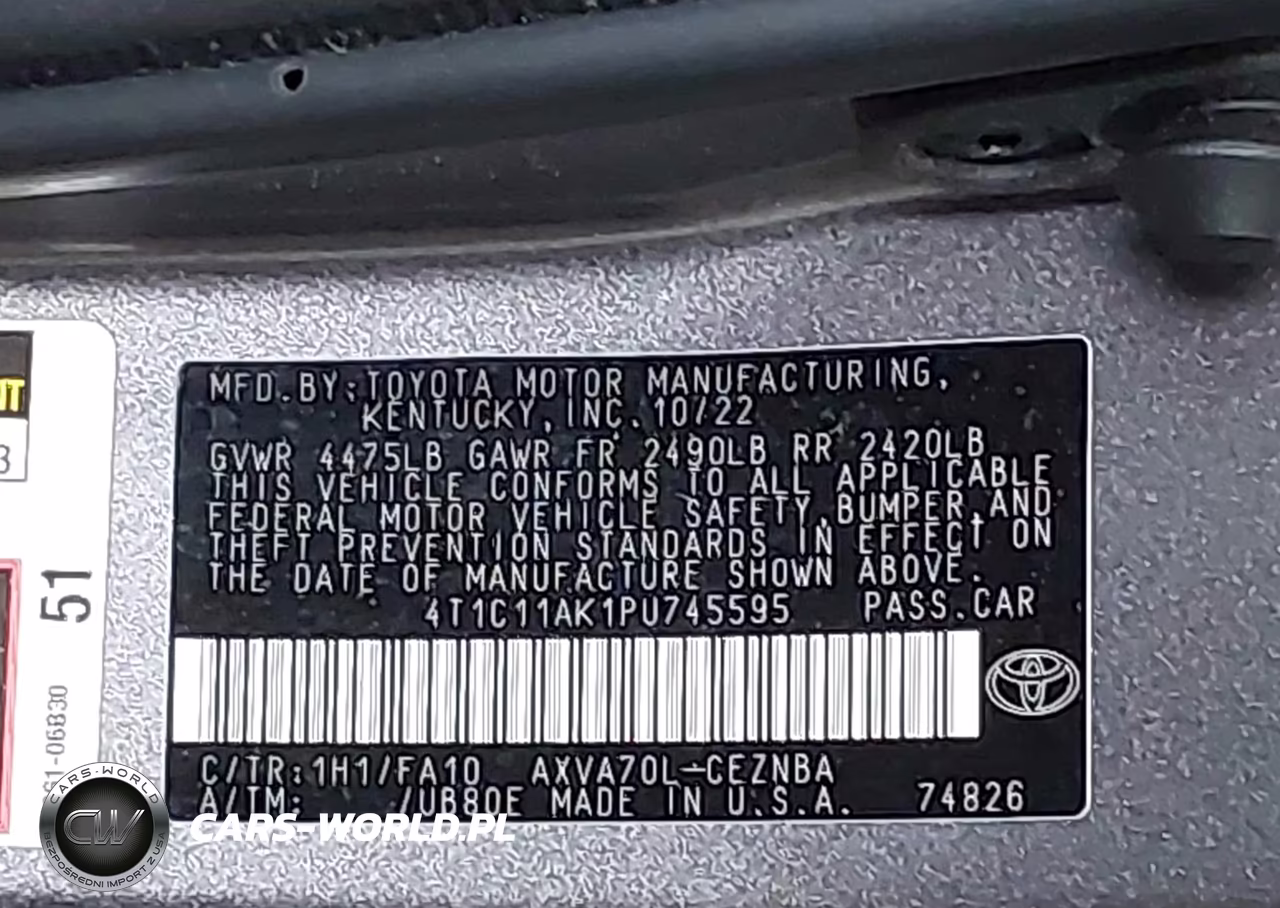 2023 Toyota Camry Le VIN:4T1C11AK1PU745595 - 9